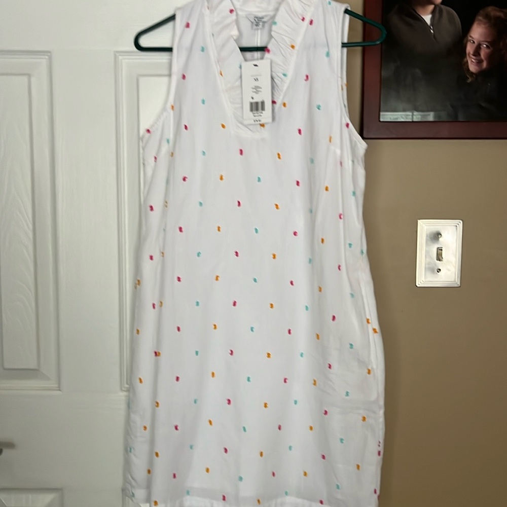 Crown and Ivy new sleeveless summer cotton dress Xs